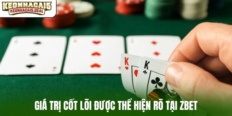 Giá trị cốt lõi được thể hiện rõ tại ZBET